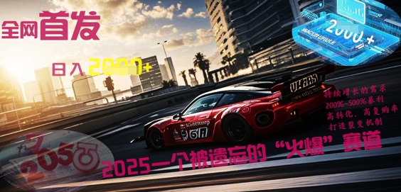 全网首发：2025一个被遗忘的“火爆”赛道轻松日入多张-大学生副业网